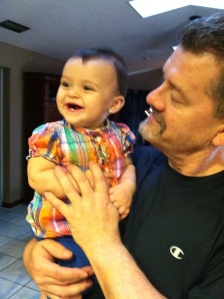 Papa to our first grandchild, Madison